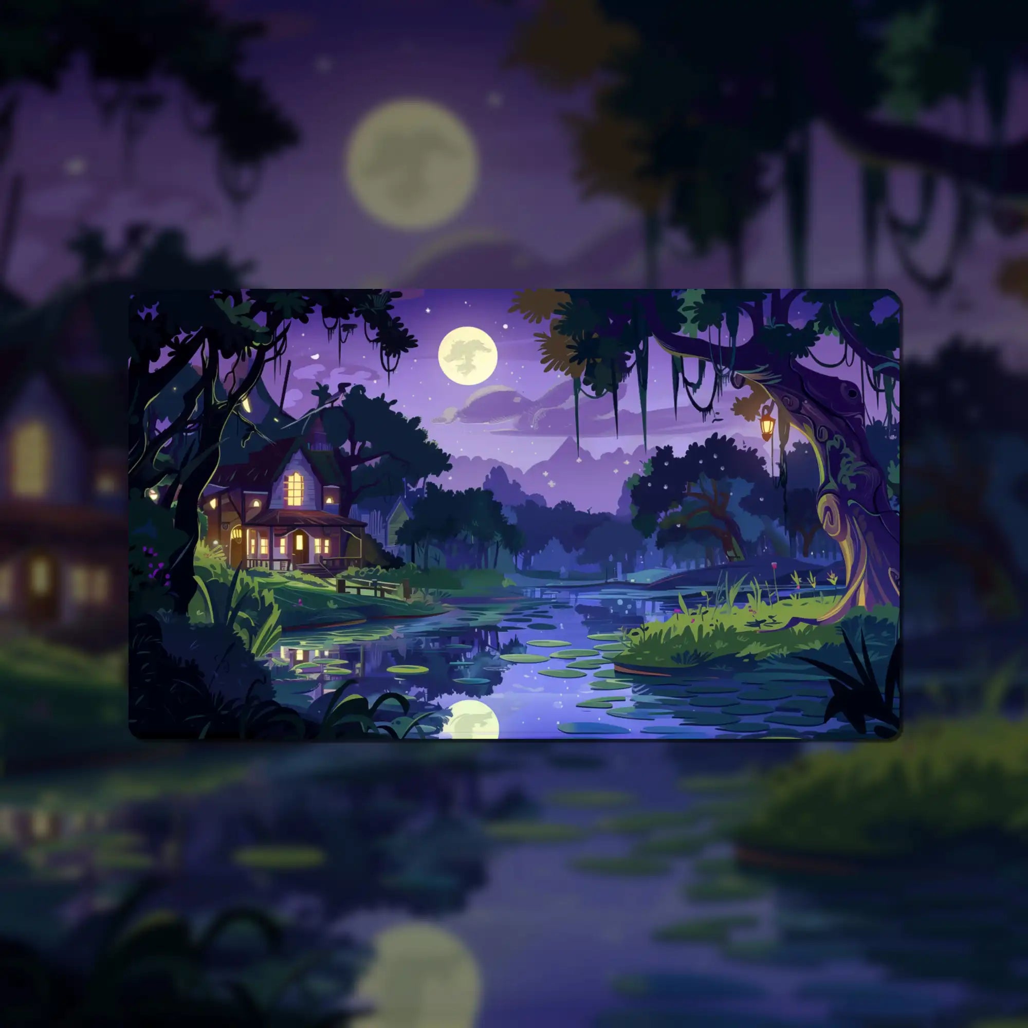 Disney Lorcana playmat Bayou
