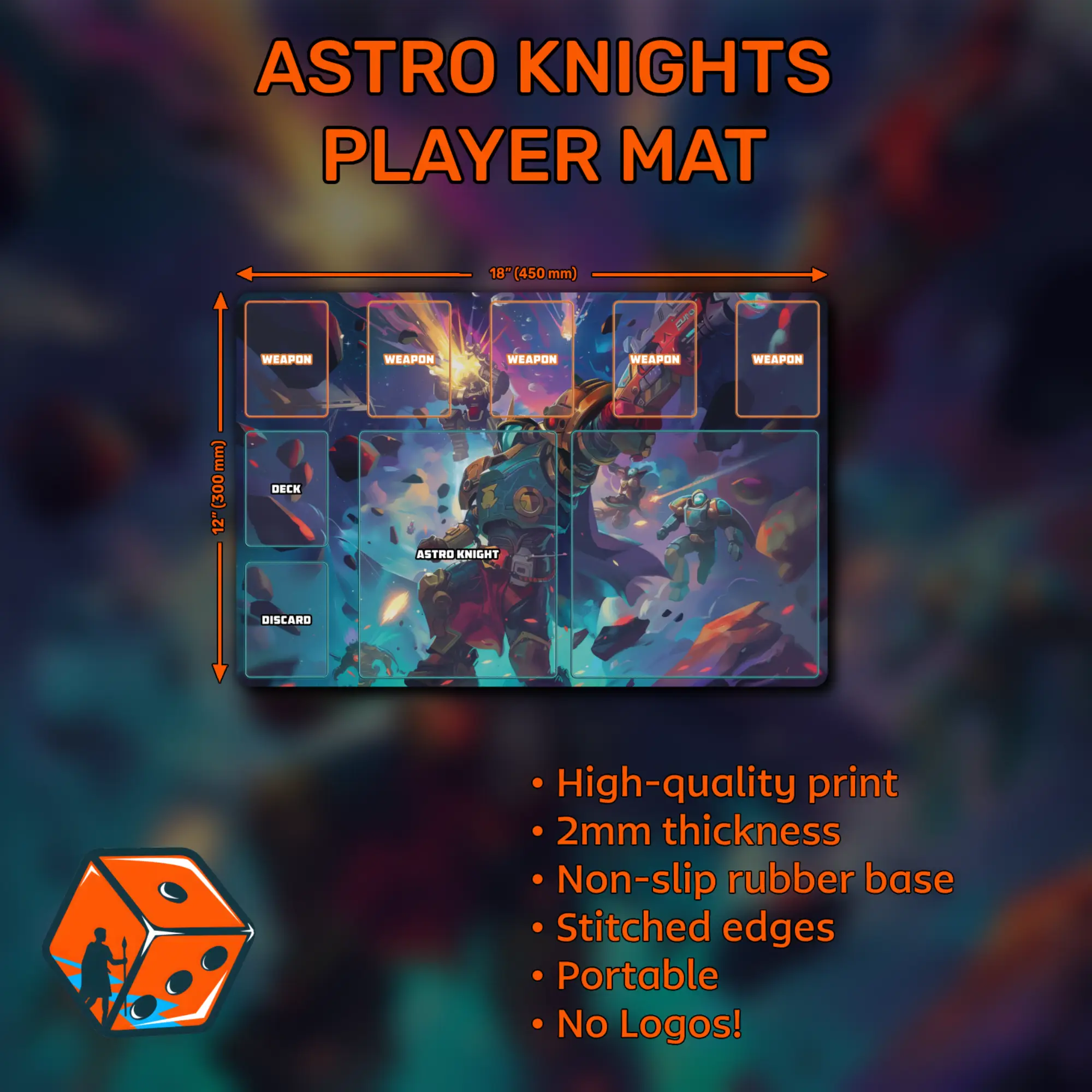 Astro Knights Playmat
