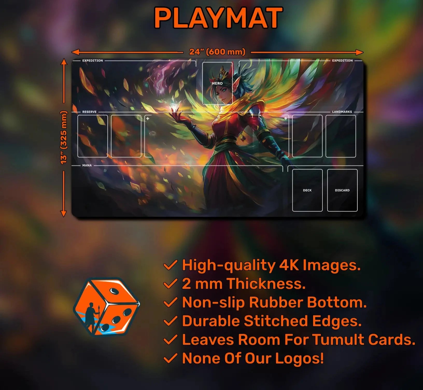 TCG Two-Player Playmat
