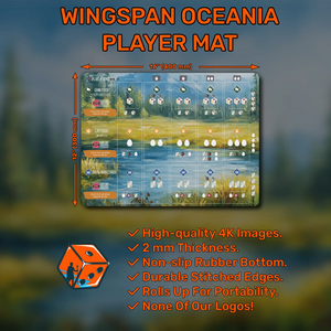 Wingspan board game playmat