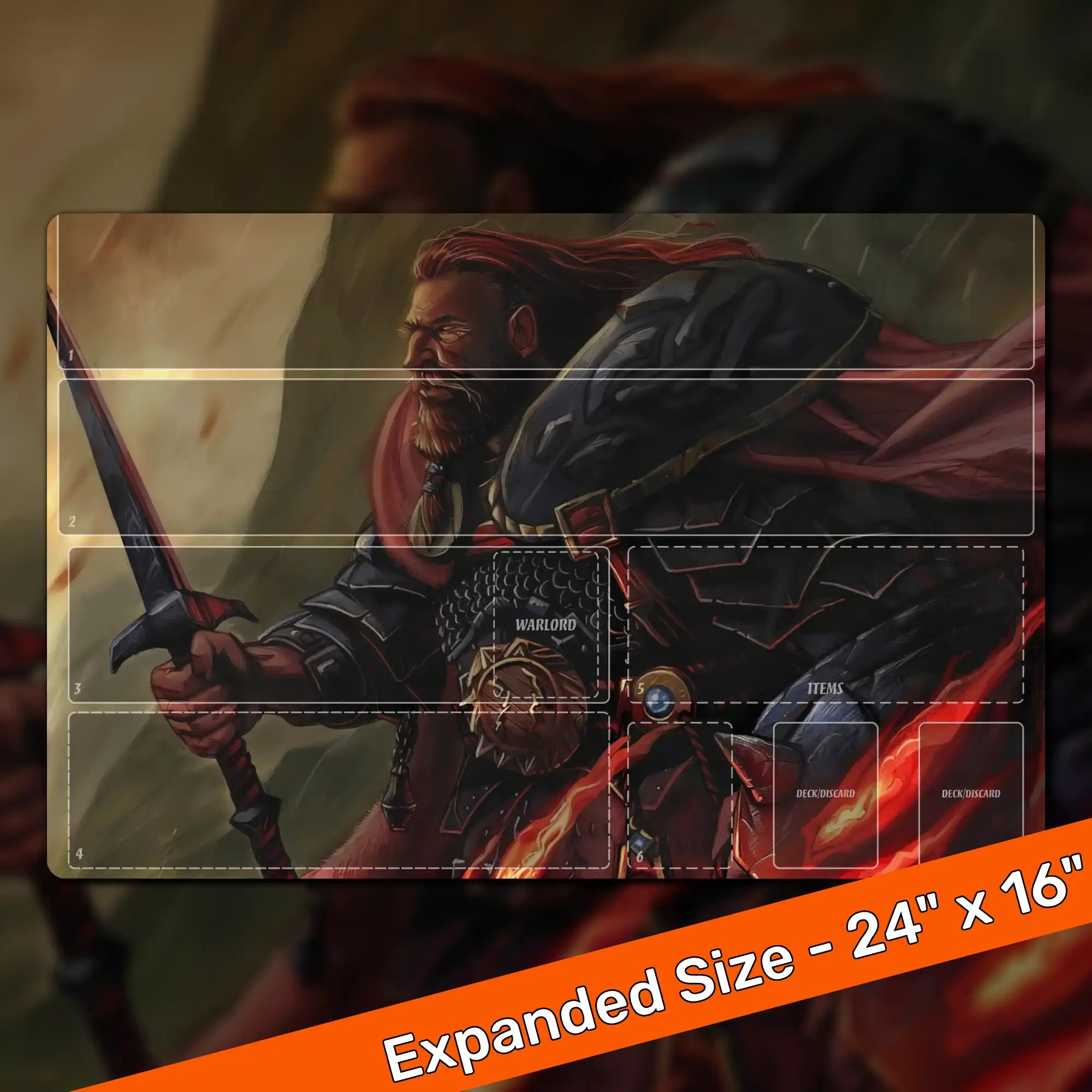 Warlord CCG playmat