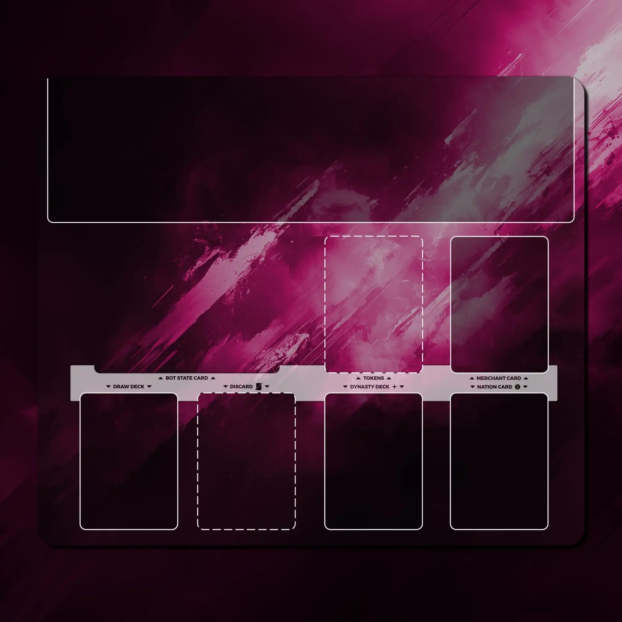 Imperium Horizons bot playmat, Classics Pink, 14" x 12" (350 x 300 mm)