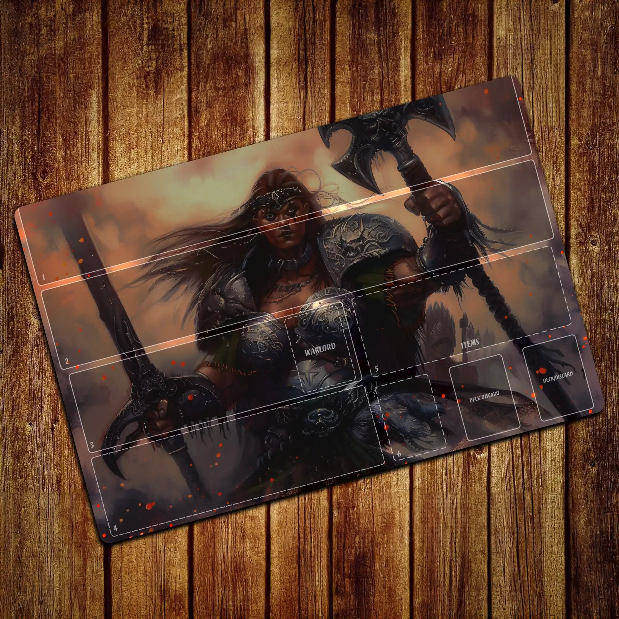 Warlord CCG playmat