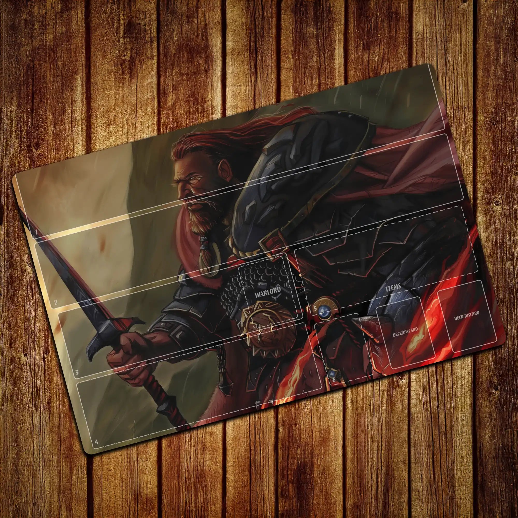 Warlord CCG playmat